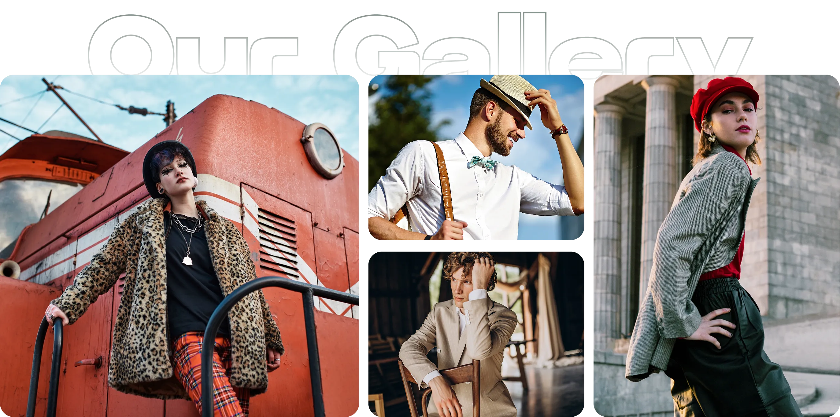 Brand showcase banner