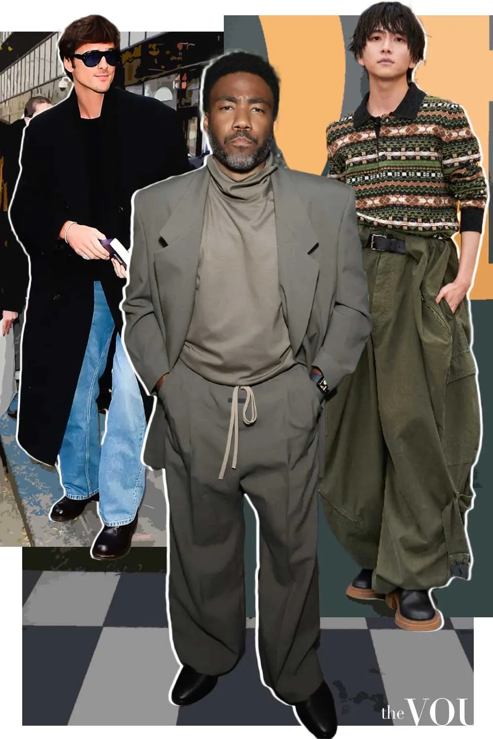 Thrivts marketplace — man and woman in secondhand fashion